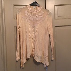 Free People Lace Top